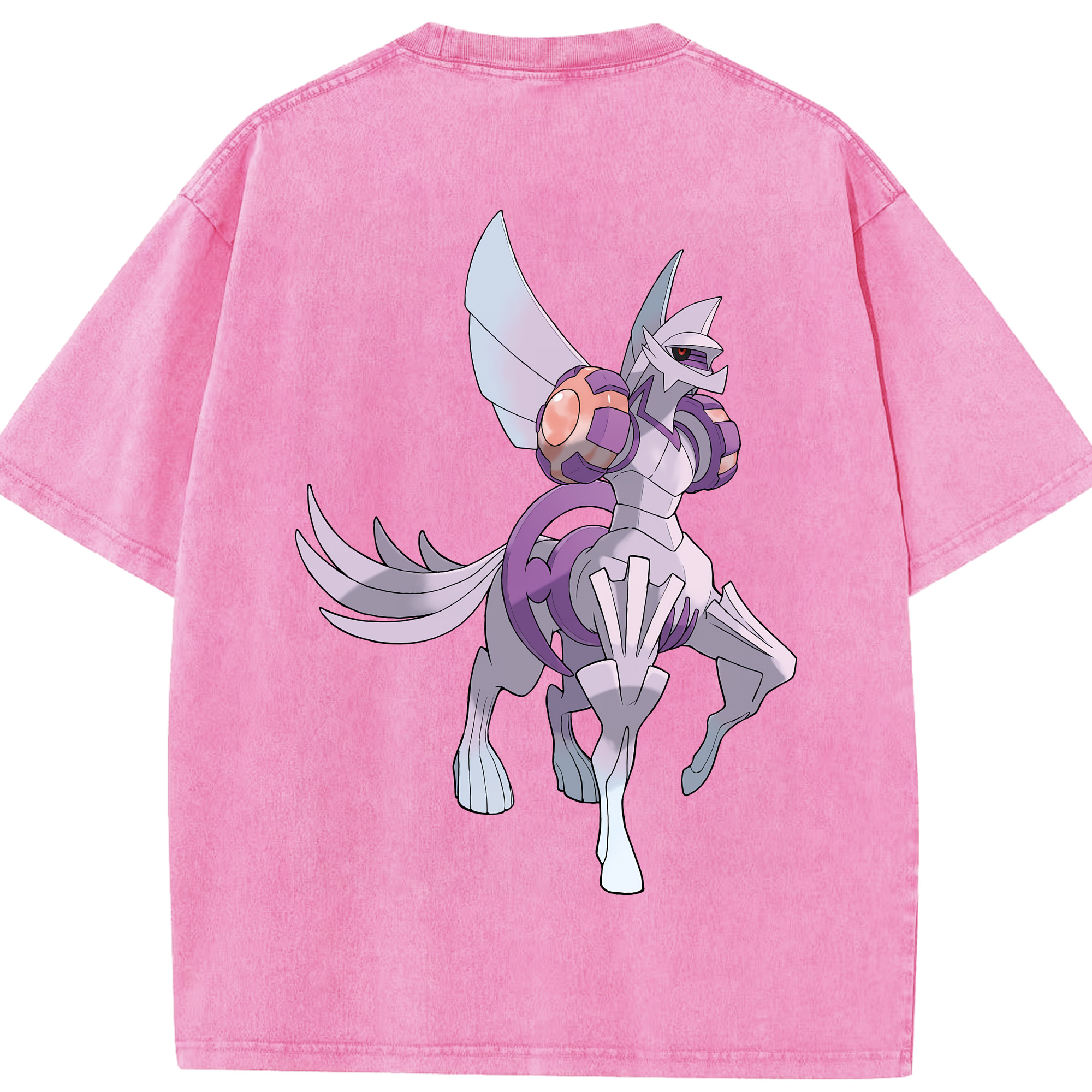 （画像用） ポケットモンスター Pokémon 綿100% ヴィンテージ風 半袖Tシャツ（背面プリント）